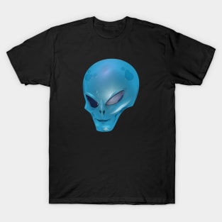 Turquoise Alien Creature T-Shirt